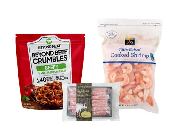 Flexible Packaging of Frozen Meat