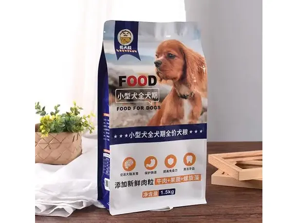 Flexible packaging of Pet Food