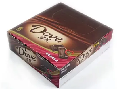 Case Show of Flexible Packaging for Chocolate