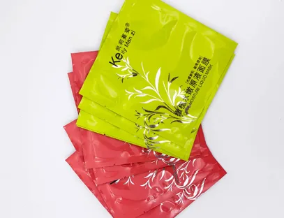 Case Show of Flexible Packaging for Facial Masks
