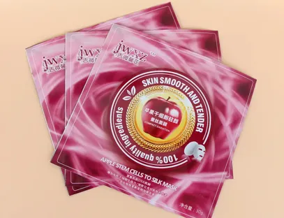 Case Show of Flexible Packaging for Facial Masks