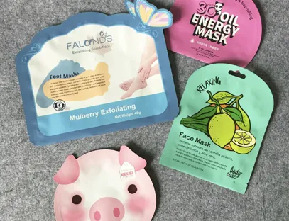 Case Show of Flexible Packaging for Facial Masks