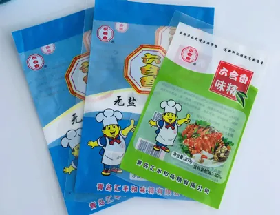 Case Show of Flexible Packaging for Seasoning