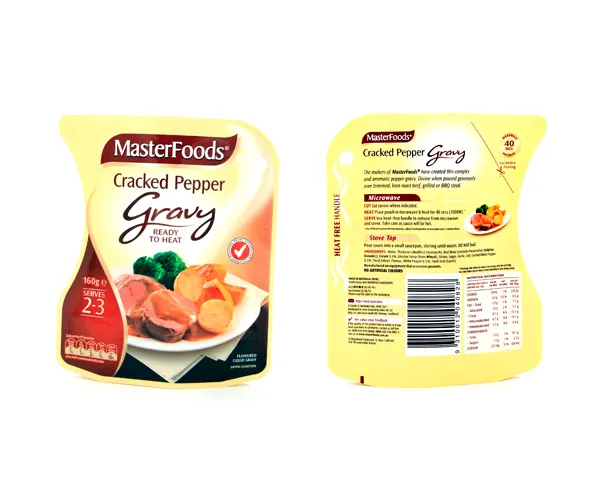 custom food pouch packaging