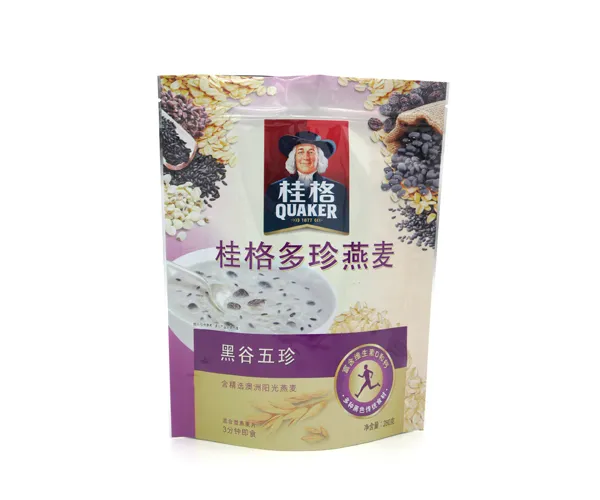 stand up zipper pouch
