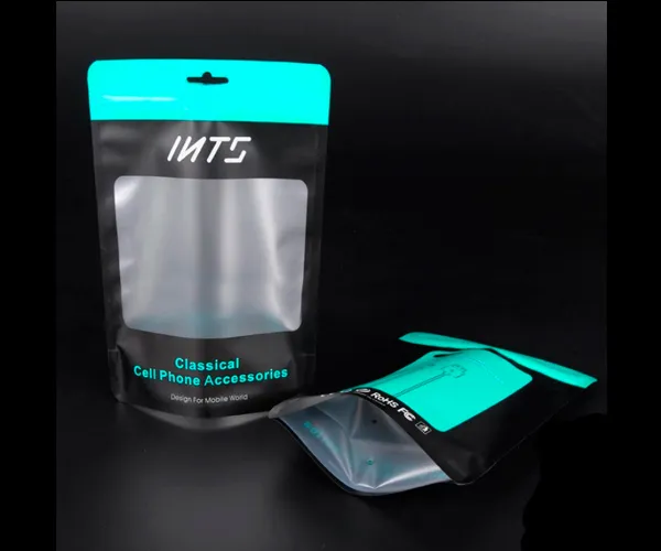 pouch standing zipper