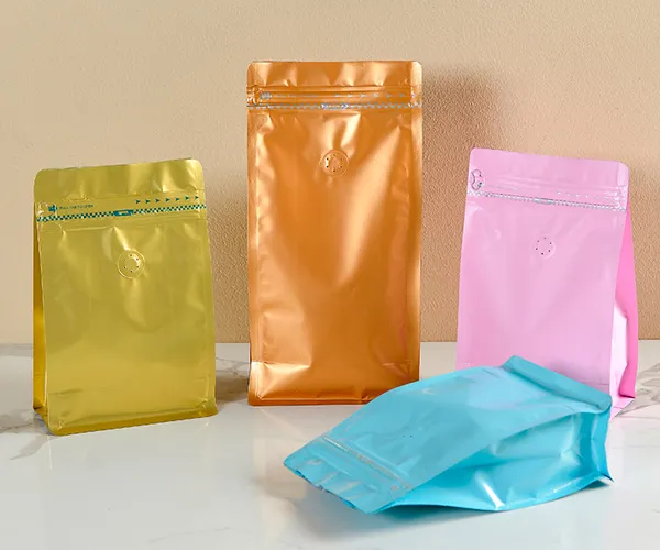 flat bottom stand up pouch
