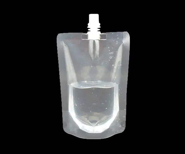 transparent spout pouch