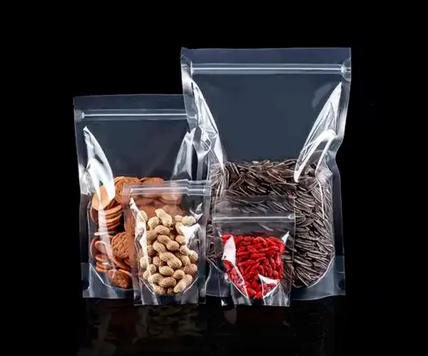 standing pouch transparent
