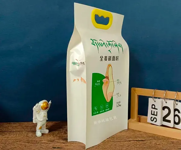 brown kraft stand up pouch