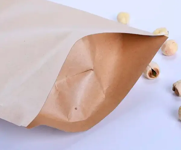 kraft paper spout pouch
