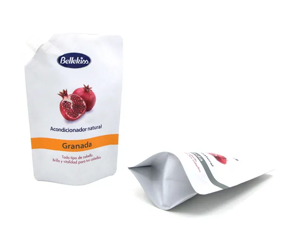 silver foil packaging pouch