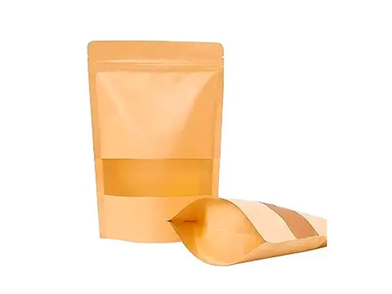 Kraft Paper Stand Up Pouch